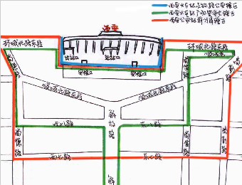 在西安火车站遇碰瓷黑车找谁？手绘管辖地图来帮你