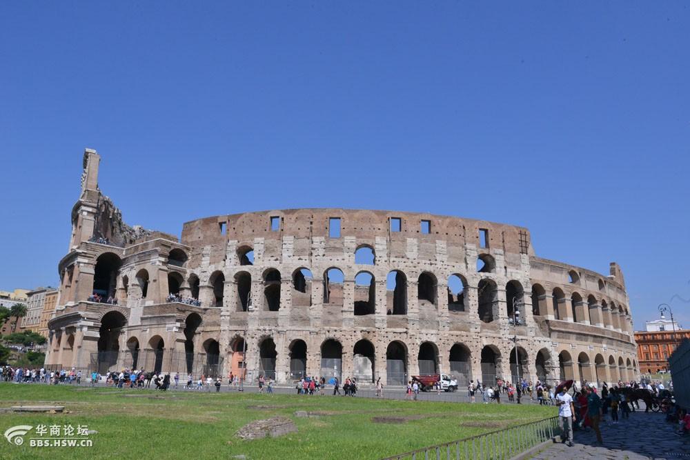游览罗马斗兽场和君士坦丁凯旋门