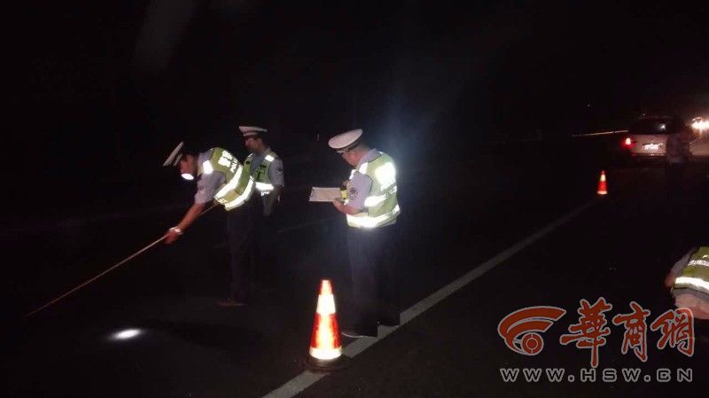 渭南一大货车司机撞亡行人 无保险怕赔偿逃逸