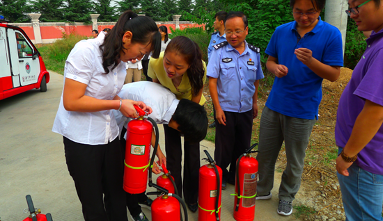 法门寺博物馆开展秋季消防安全培训演练活动|