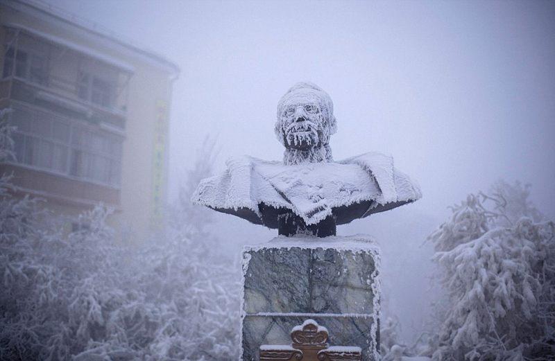极寒之地:小镇奥伊米亚康|奥伊米亚康|无法-天下图库_华商网新闻