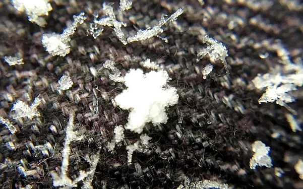 唐朝范儿！从没见过西安下这么胖的雪！
