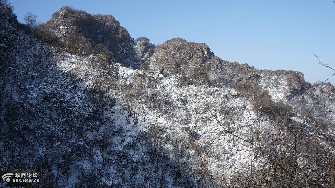 南依秦岭,太白山,北眺八百里秦川及渭水,是倘骆古道的入口处,古骆国