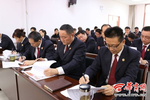 临渭区委考核组对临渭区检察院2016年度工作