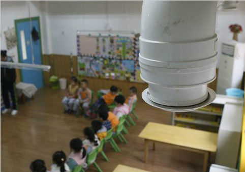 西安一幼儿园考察一年多装空气净化系统 投资60万
