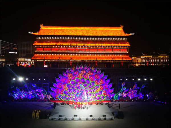 2017西安城墙新春灯会开启 灯会加入AR科技|2017|西安-陕西品牌_华商网新闻