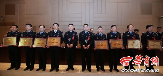 大荔公安再次荣膺全省优秀公安局-陕西地方