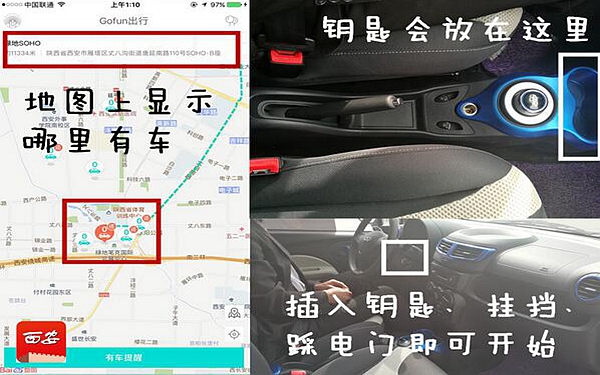 亲测！西安共享汽车来袭 这些东西你一定得了解！