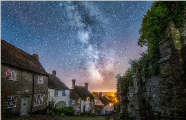 英多塞特郡窒息银河美景