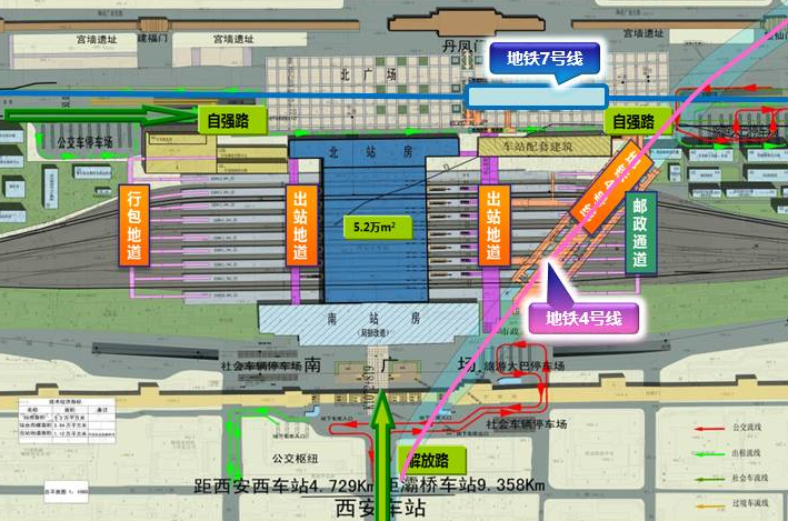 又一重磅！大西安将有“东西南北中”5个火车站