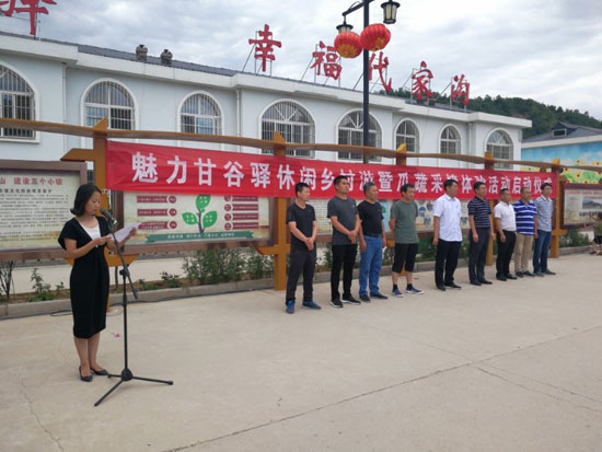 延安甘谷驿镇乡村旅游再拓农民致富路|延安|甘