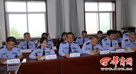 大荔县公安局开展战时思想政治工作培训