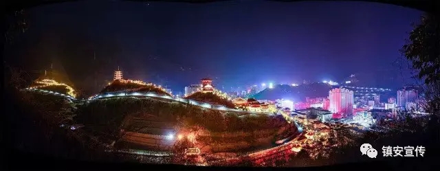 来安去安 小城镇安|太棒了,镇安最美的夜景都在这里!