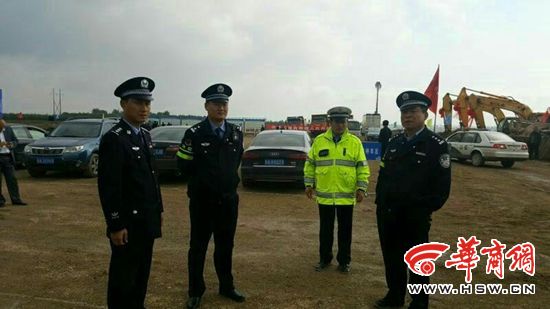 韩城:龙亭派出所全力以赴护航重点工程项目建