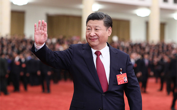 习近平等领导同志亲切会见出席十九大代表、特邀代表和列席人员