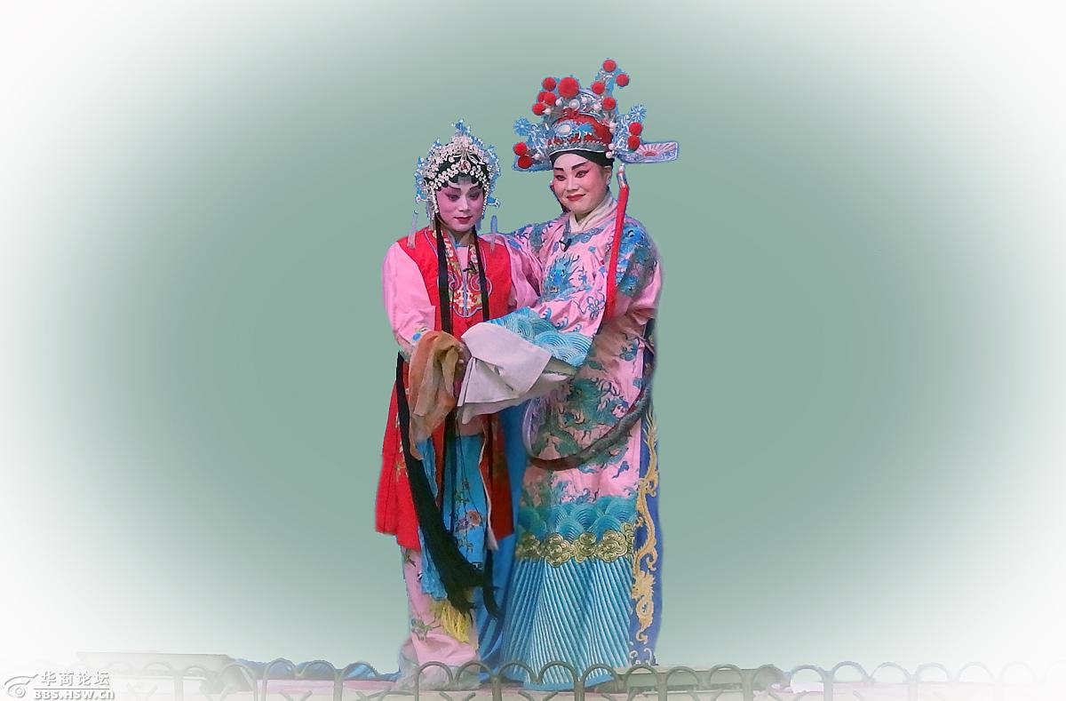 秦腔演员中的男旦女生剧照欣赏
