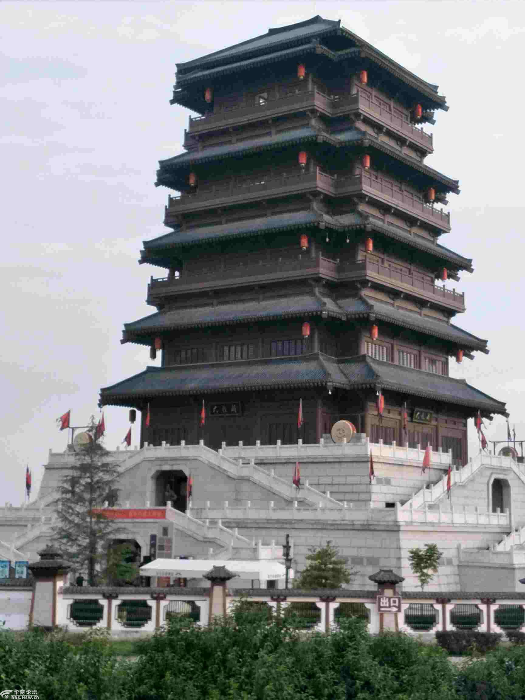 汉城湖大风阁