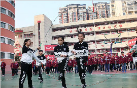 安徽淮北花式跳绳炫酷校园