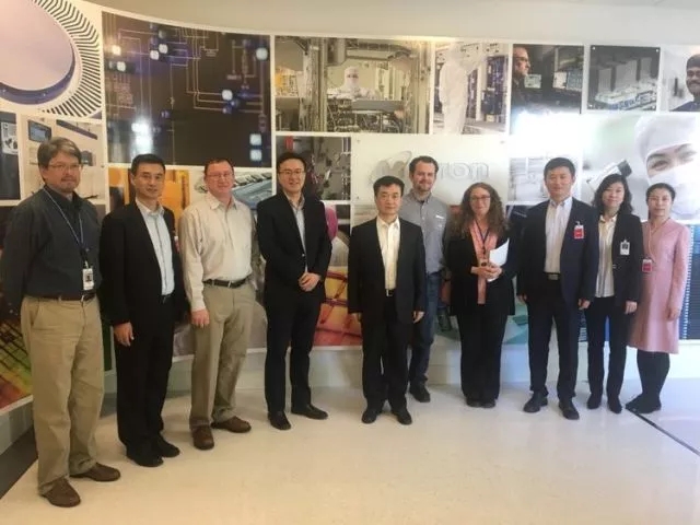 李毅赴美拜访美光公司高层