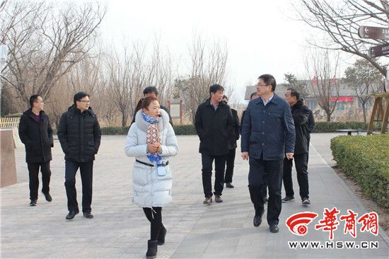 山西省阳城县政府考察团赴合阳考察莘国水城|