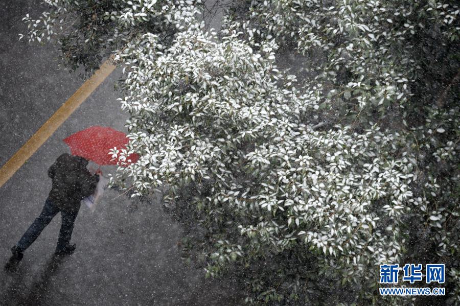 （环境）（2）西安迎来降雪天气