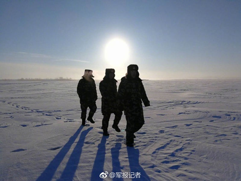 -45℃，冰霜满面，他们依然巡逻在边境线上【5】
