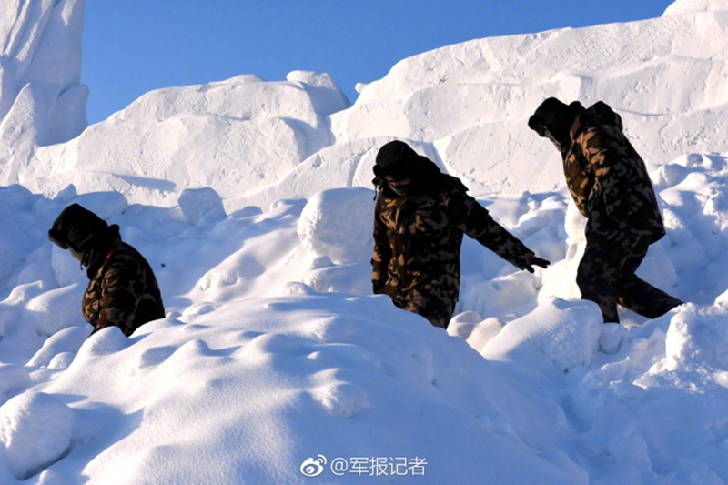 -45℃，冰霜满面，他们依然巡逻在边境线上【7】