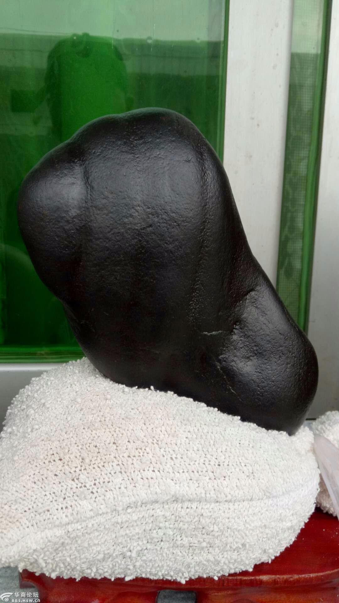 恭贺渭河又出宝玉乌金墨玉