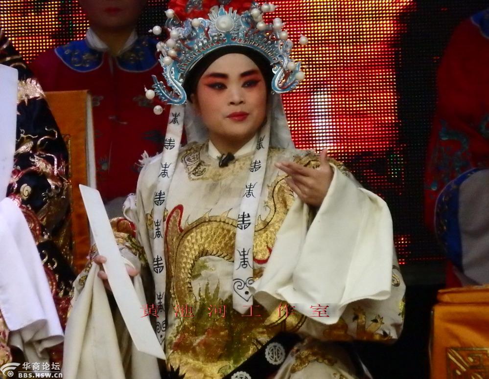 西舞秦腔剧院八团在宝鸡市龙山雅居演出秦腔本戏《下河东》