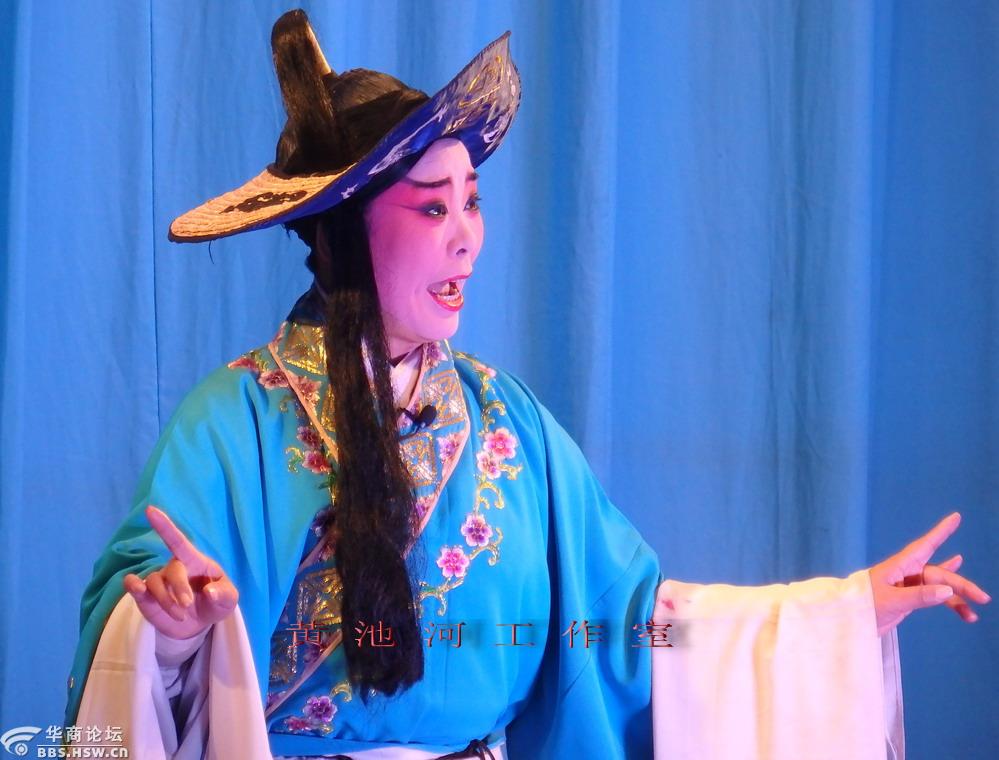 宝鸡市金台人民戏曲剧院在姜城堡村演出秦腔本戏《火焰驹》