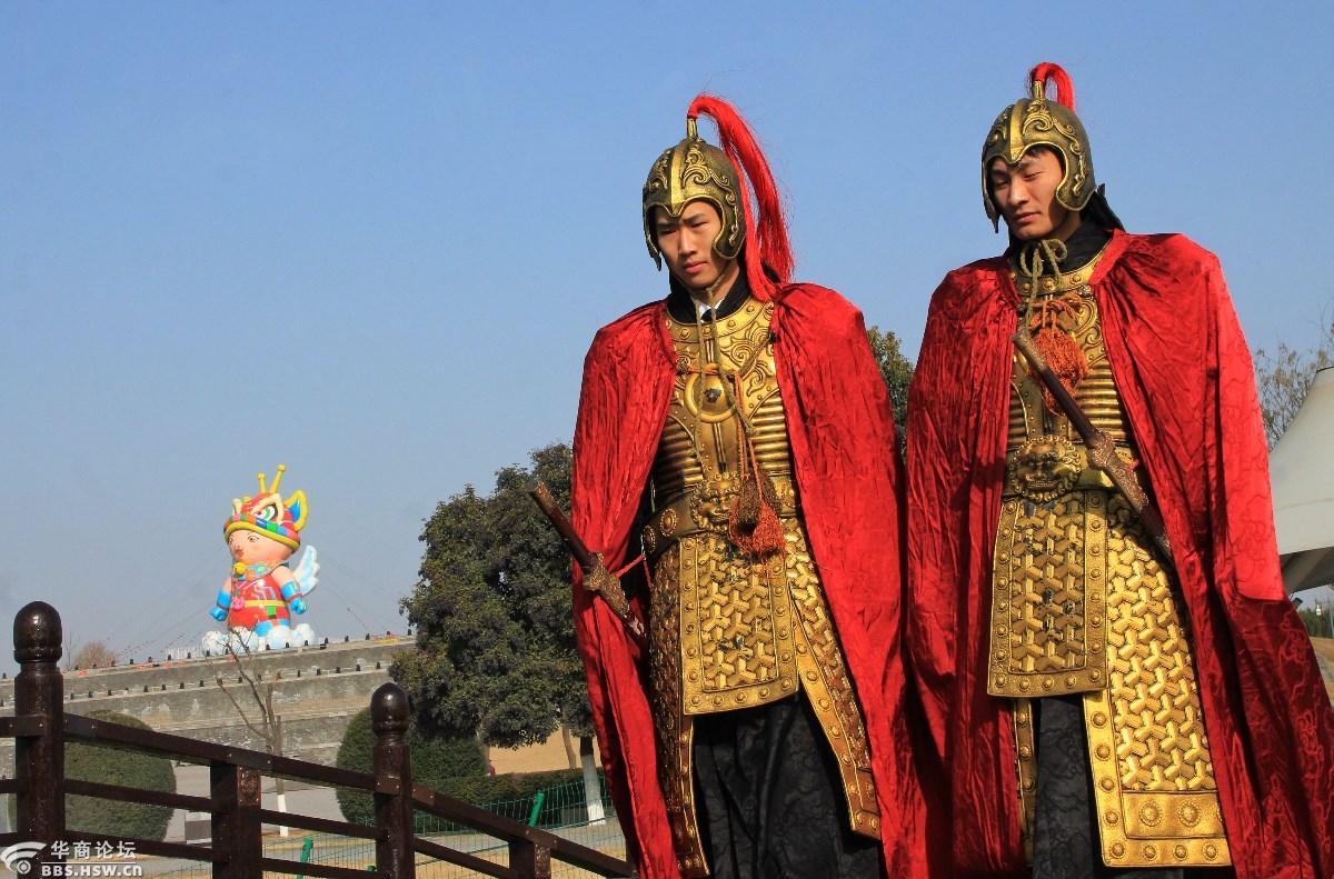 大明宫金甲武士