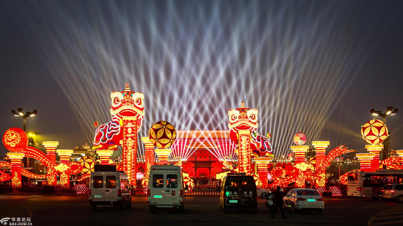 【西安年 最中国】南门灯光秀