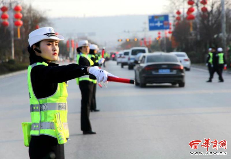 渭南市公安局交警支队圆满完成2019首场中甲