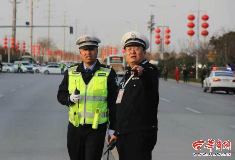 渭南市公安局交警支队圆满完成2019首场中甲