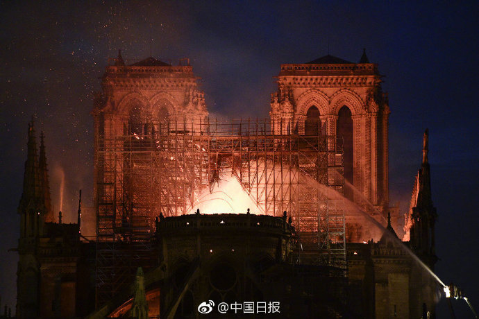 视频丨巴黎圣母院内部首张图片曝光 重要文物