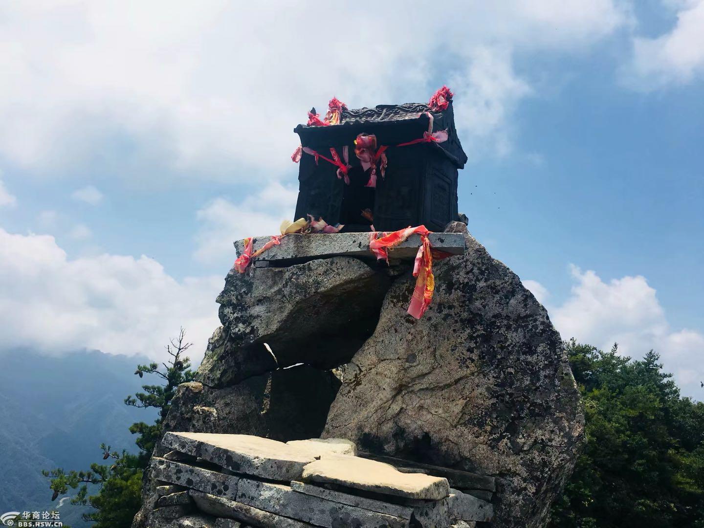 12终南山第一峰割漆岔上太兴山寻访铁庙之谜