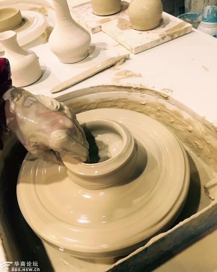 (陶艺制作过程)
