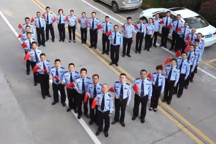 阎良刑警开展“忆峥嵘岁月 庆辉煌华诞”系列活动