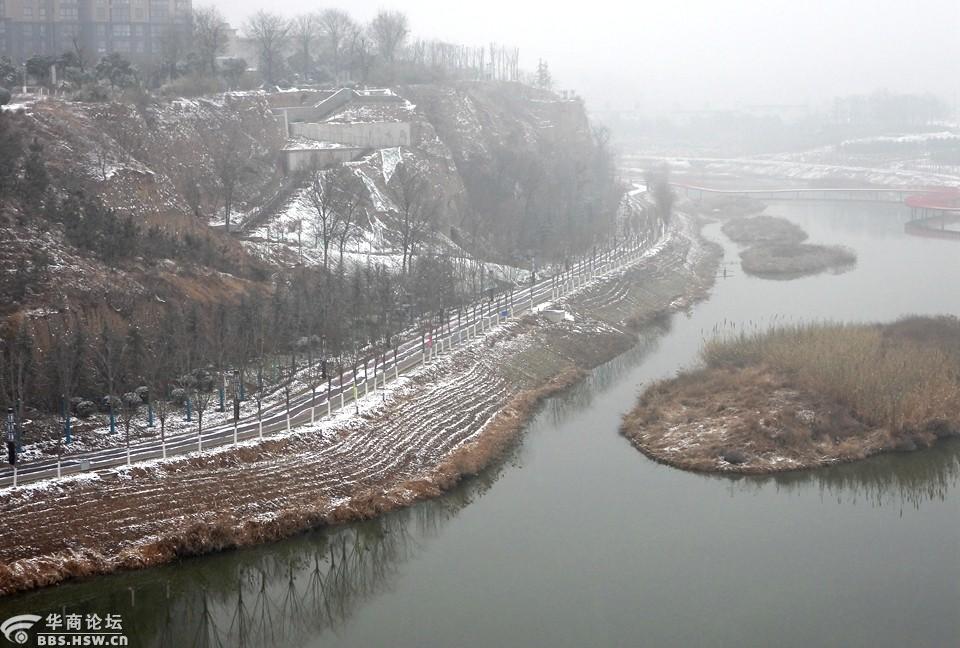 三原清河国家湿地公园雪景欣赏!