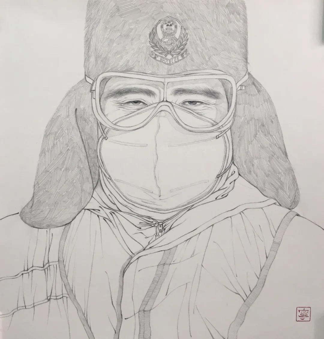 "心手相握 共抗疫情"西北五省美术作品网络联展