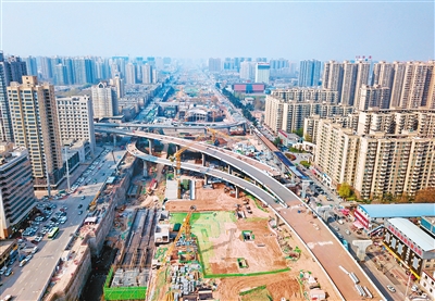 幸福林带工程进行如何?地下空间主体结构已完成总量的76%