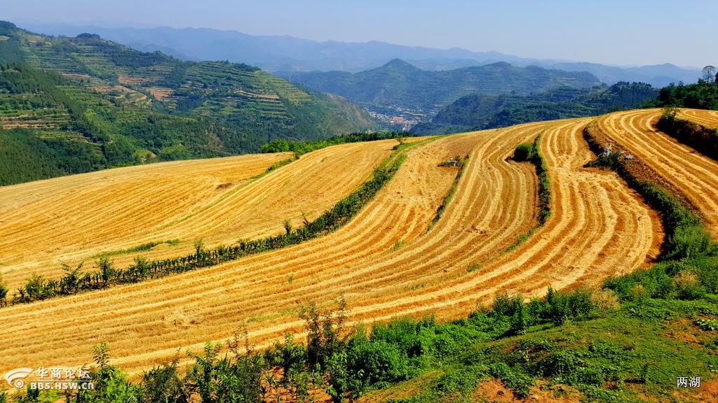 宝鸡西山面貌发生了翻天覆地的变化