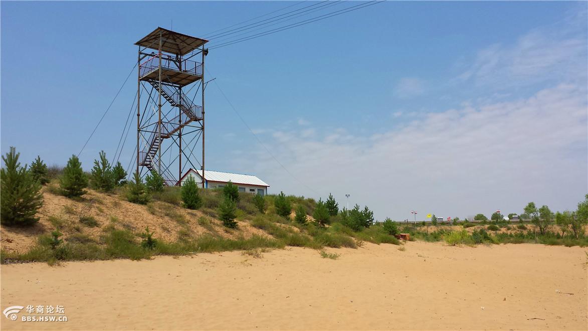 靖边金鸡沙风景