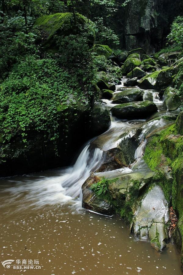 宁陕筒车湾苍龙峡秀丽清凉小而精致的美