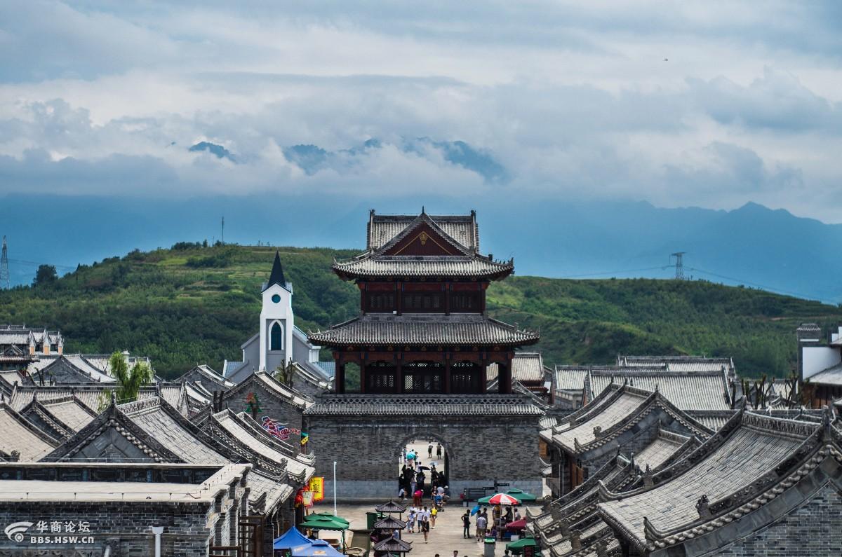 自驾白鹿原,探访影视城