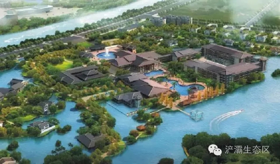 浐灞生态区重点项目建设如火如荼