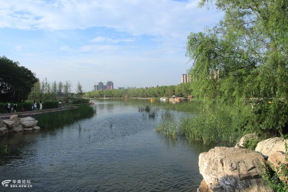 主题:西安美丽的水韵风景公园【雁鸣湖休闲公园】
