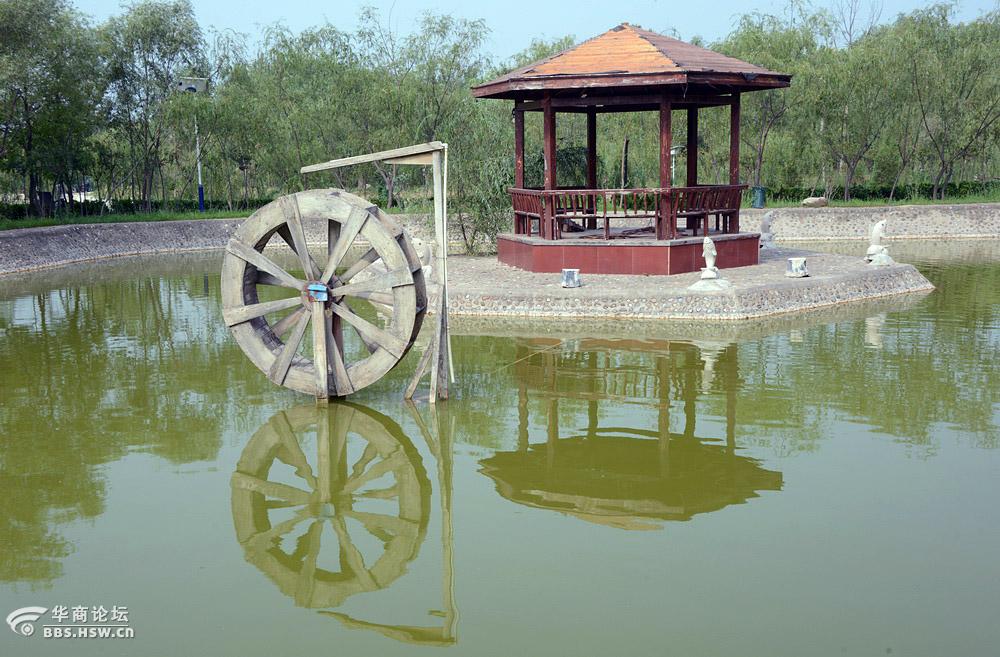 蒲城洛河生态园游记严建设