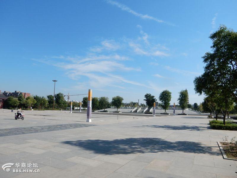 路过高陵区昭慧广场-西安论坛-华商论坛