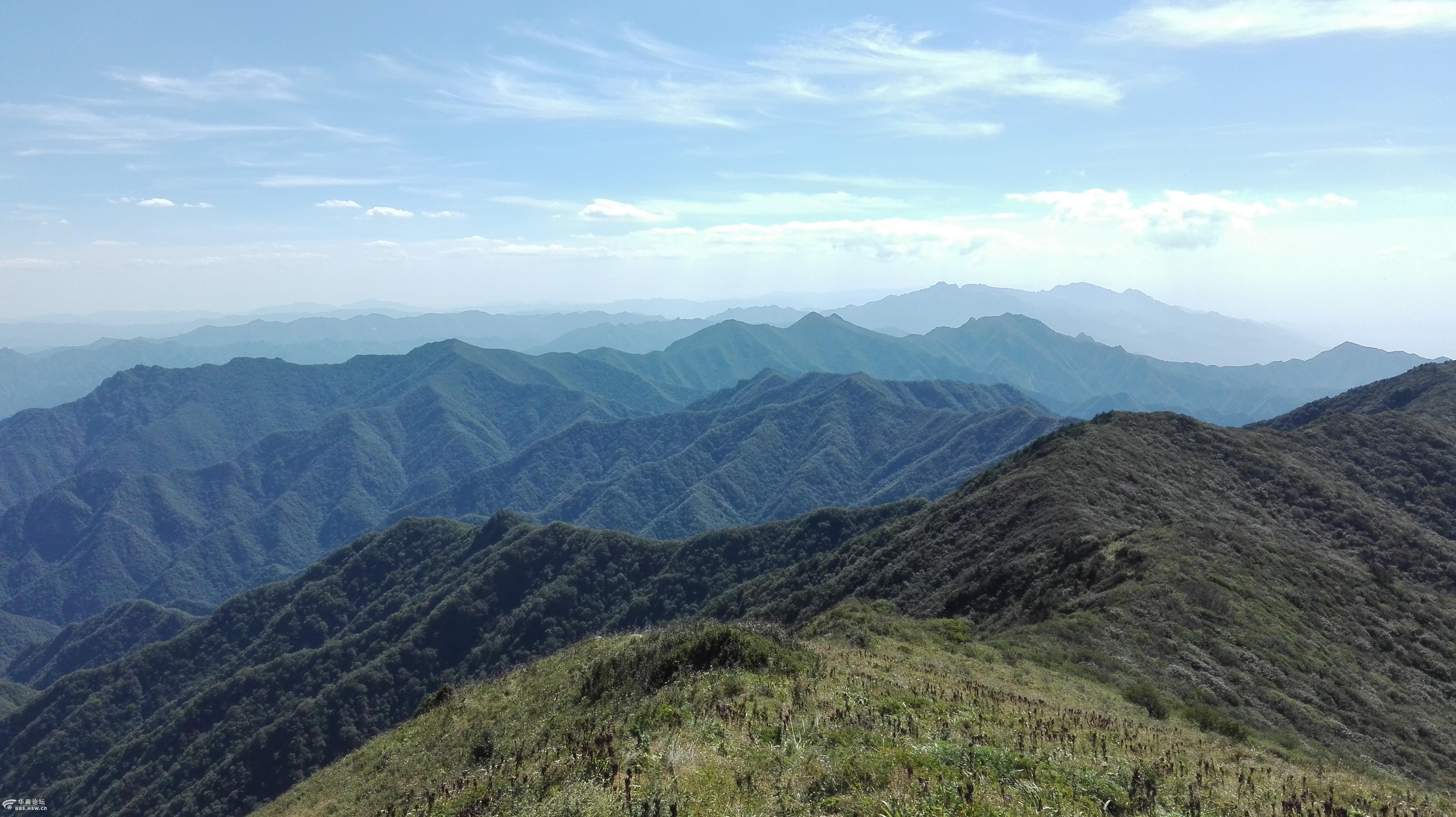 828溯溪避暑灞河源头激情箭峪岭草甸